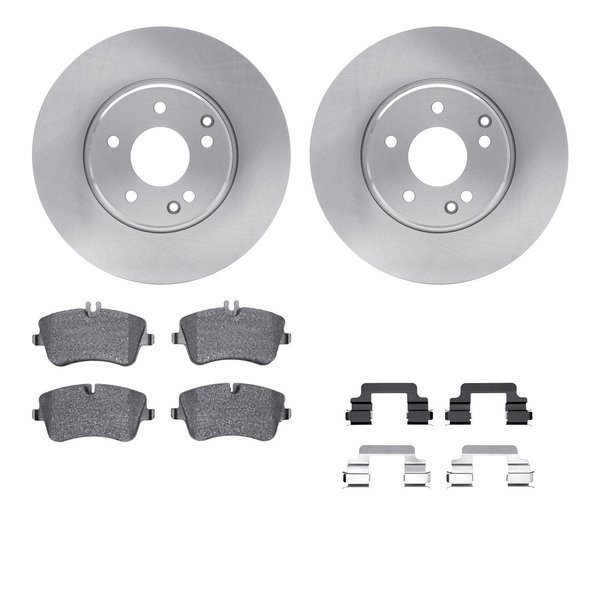 Dynamic Friction Co 6312-63094, Rotors with 3000 Series Ceramic Brake Pads includes Hardware 6312-63094